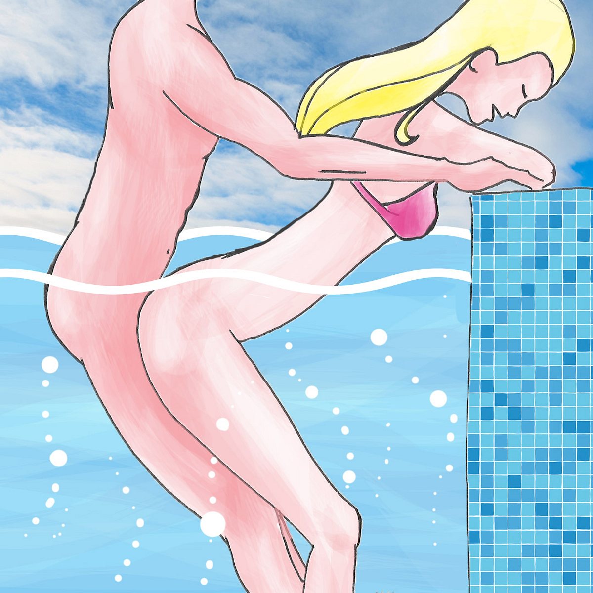 Sex im Schwimmbecken Sex im Schwimmbecken