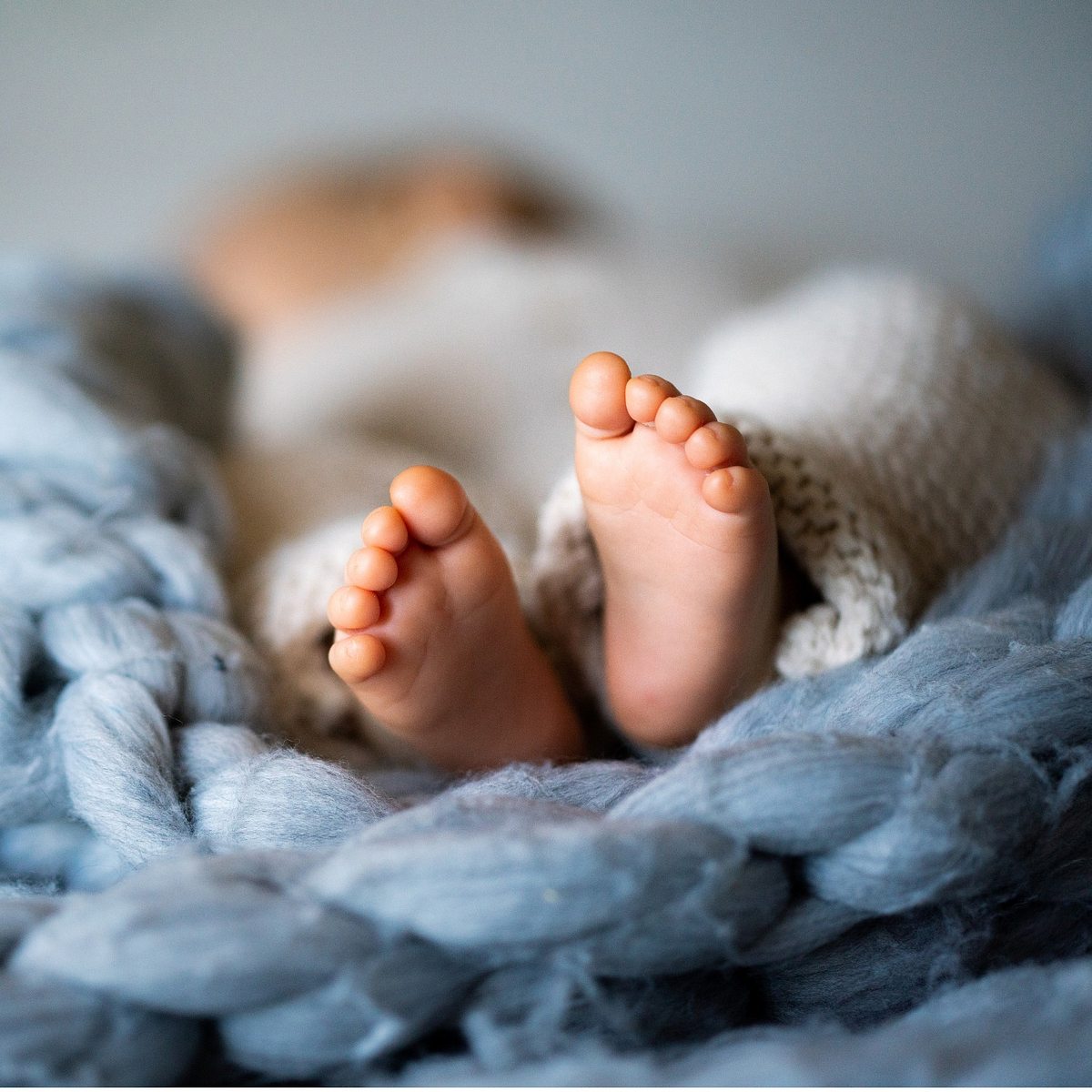 Füße eines Babys