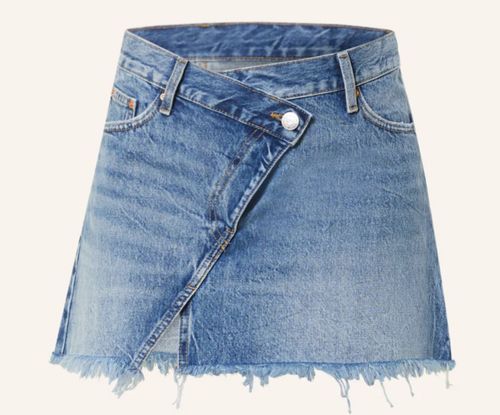 Jeans-Minirock