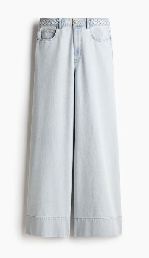 Wide High Jeans