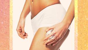Cellulite-Massagegerät - Foto: Kollage / bearbeitet durch Cosmopolitan.de; iStock/DKart/Dmytro Synelnychenko