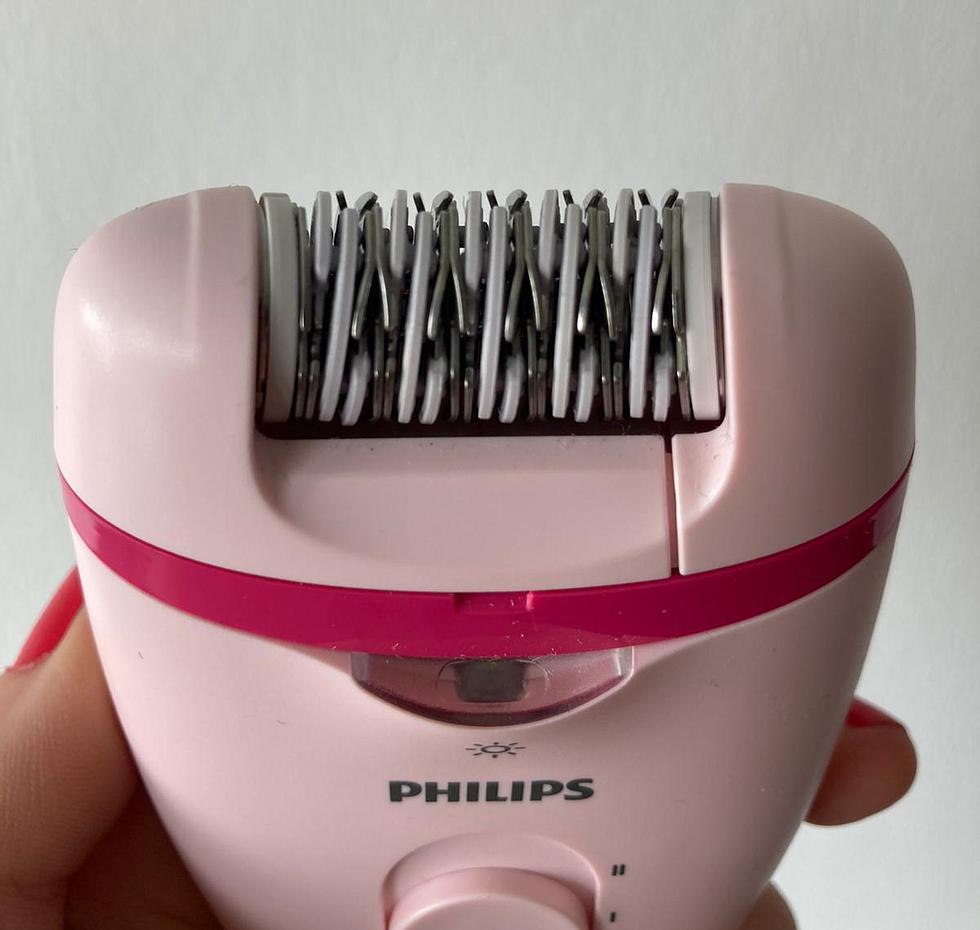 Epilierer Test: Philips Satinelle in der Nahaufnahme Epilierer Test: Philips Satinelle in der Nahaufnahme