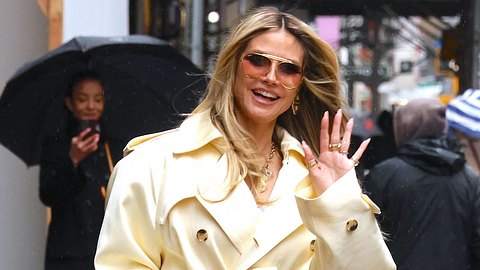 Heidi Klum in Nahaufnahme - Foto:  ddp/abaca press