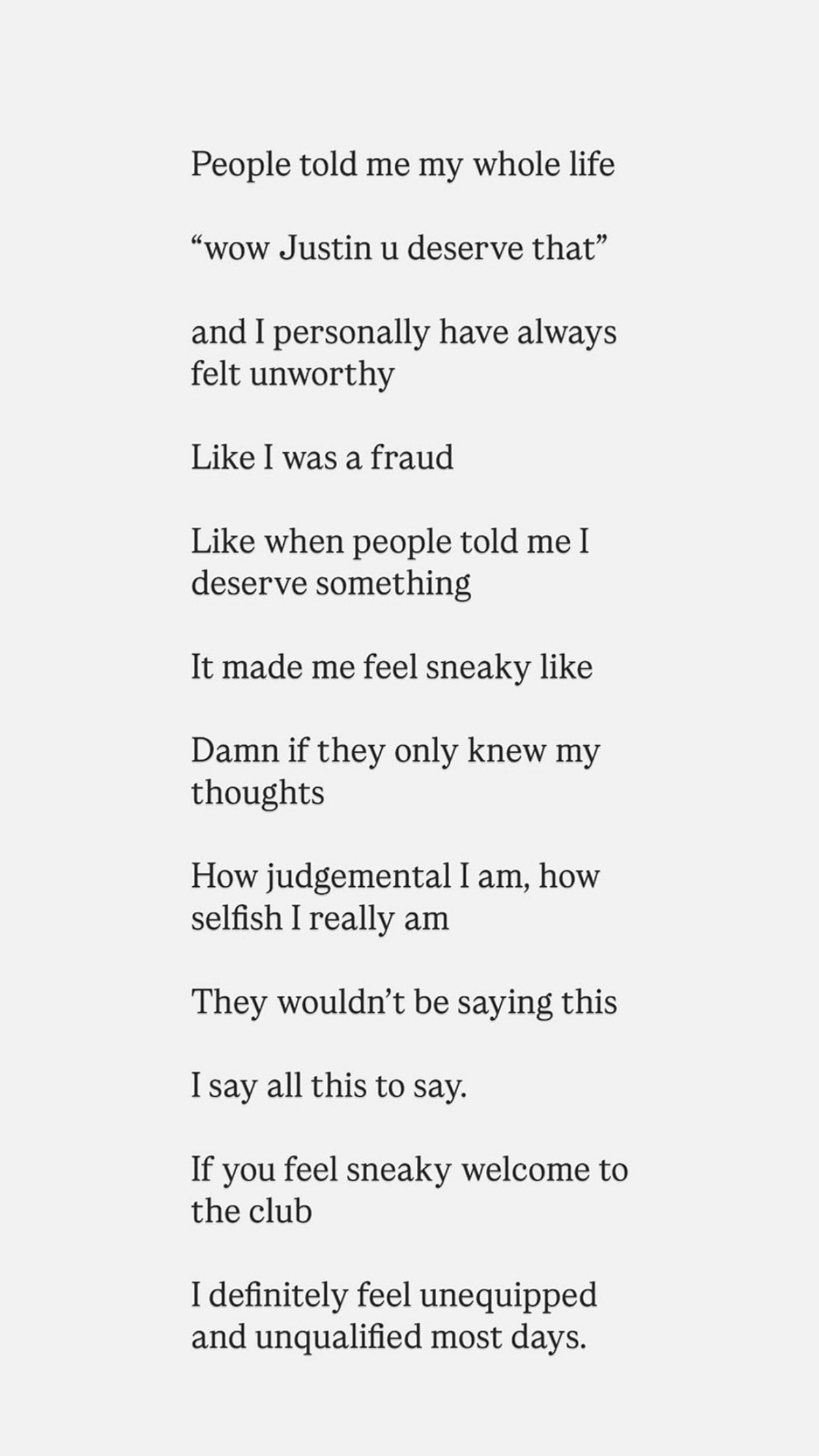 Justin Biebers Instagram Post Justin Biebers Instagram Post