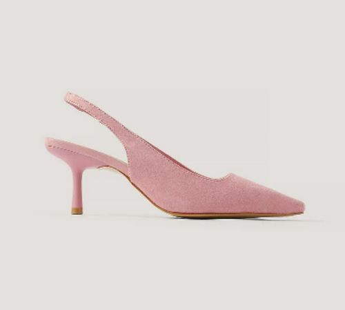 Kitten Heels in Rosa