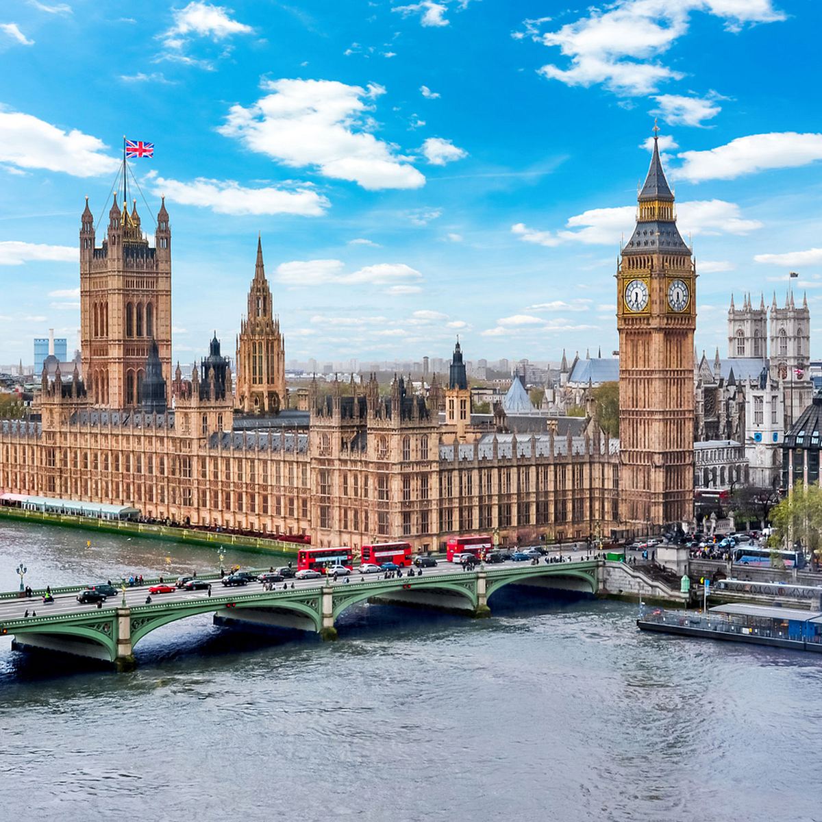 London ist das beliebteste Reiseziel innerhalb Europas London Westminster Church