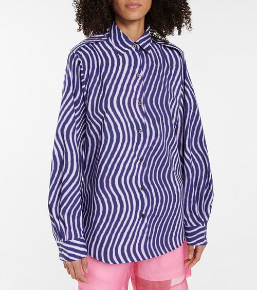 Dries Van Noten Hemd aus Baumwollpopeline