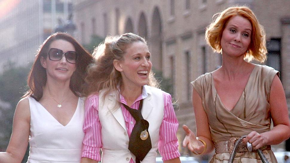 Kristin Davis, Sarah Jessica Parker und Cynthia Nixon in Sex And The City - Foto: Getty Images / James Devaney